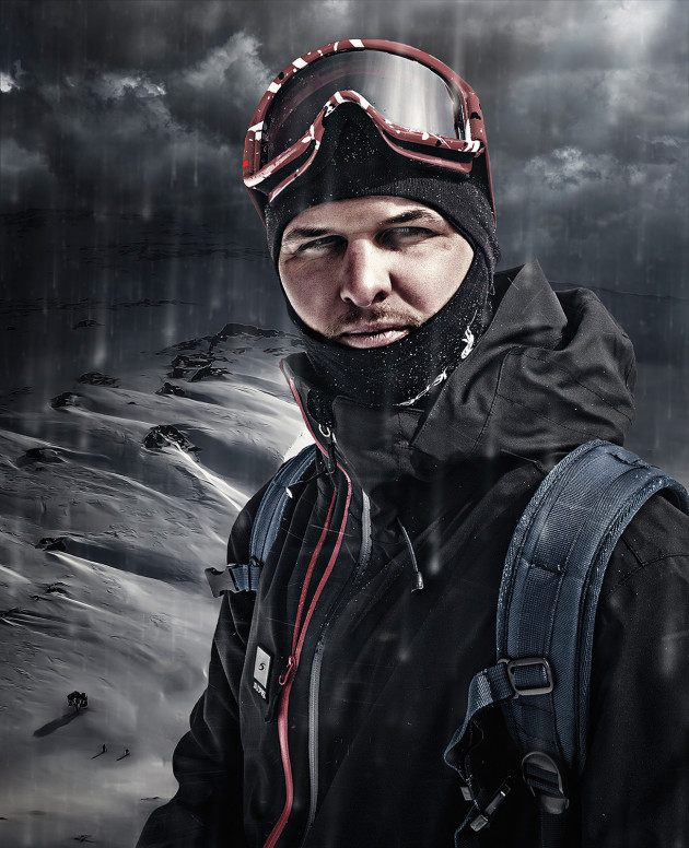 Base Camp. Shot during the
2013 Australian snow season.
Three images combined
together to achieve the Mt.
Everest Base Camp feel. &copy; Nick Parkinson.