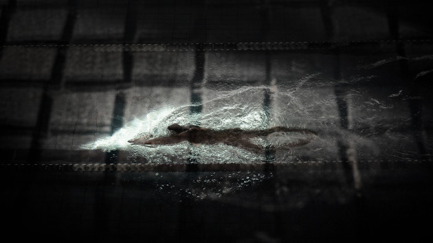 Personal work. Nightswimmer. &copy; Johannes Reinhart.