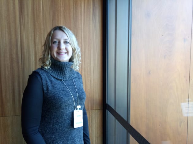 The CSIRO's Amy Logan.