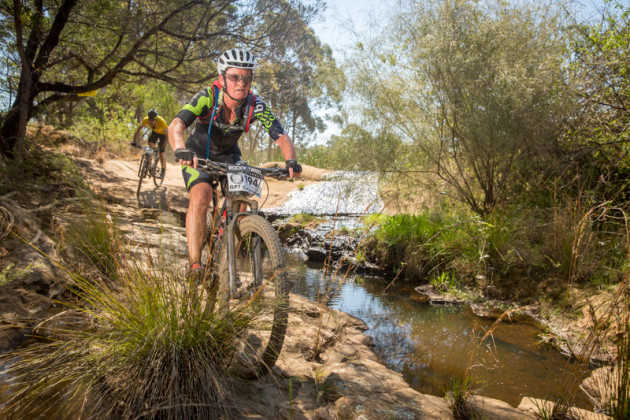 Catherine Wood - 7 hour women's solo winner at Picton focused on a rocky creek section.