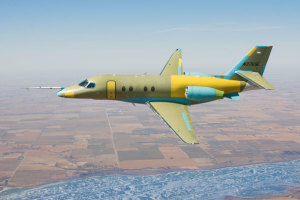 Cessna Citation Latitude prototype. (Cessna)