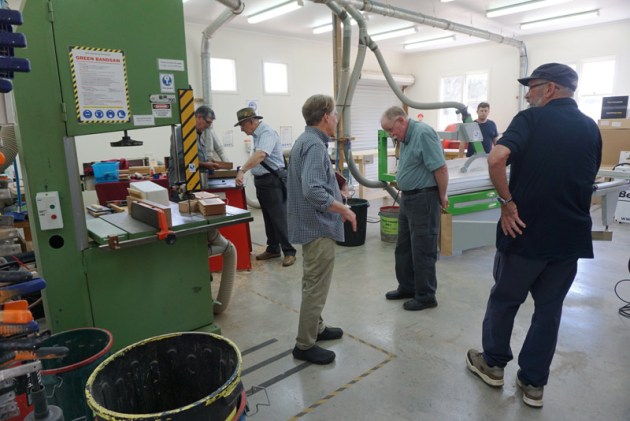 The well equipped machine room at Sturt School For Wood. Photo: Grace Cochrane