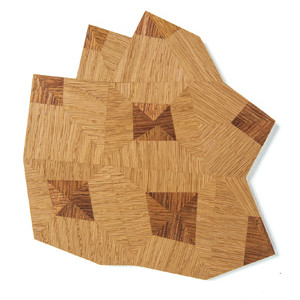 Chelsea Lemon, Pinecone Panel, Tasmanian blackwood and American white oak, 2015