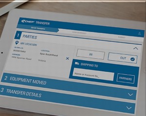 Manufacturers and retailers are currently testing CHEP&rsquo;s new mobile equipment transfer technology.