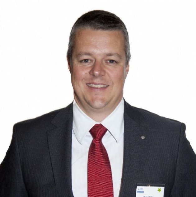 SADIG chair and H.I. Fraser MD Chris Williams. Credit: SADIG