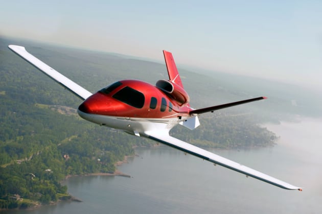 Cirrus' SF50 Vision single-engined jet started out in 2006 during the very light jet (VLJ) mania and is one of very few that made it to certification. (Cirrus Aircraft)