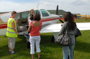 Community service flights are currently classified as private operations.