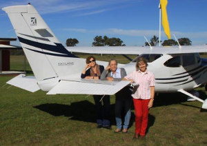 Curtis Aviation has a strong group of women pilots, and hopes to attract more to their Female Flying Fest. (Catherine)
