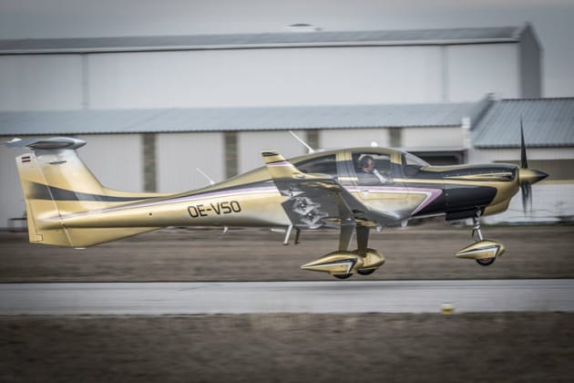 Diamond's DA50-V five-seat single. (Diamond Aircraft)
