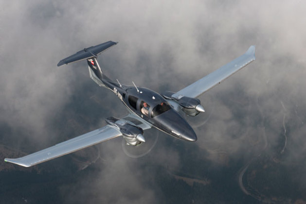 Diamond's DA62 is sleek, sexy and powerful. (Diamond Aircraft)
