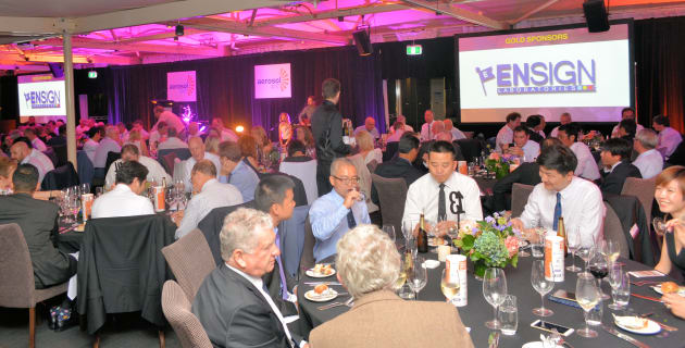 Aerosol 2017 wrapped up with a gala dinner at the Sydney Opera House.