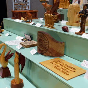 General view of display.