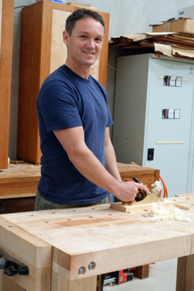 Damion Fauser will give a workshop on sharpening from his Darra, Qld studio on August 22.