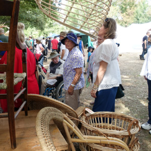 Wicker weaving and chair upholstery trades were represented.