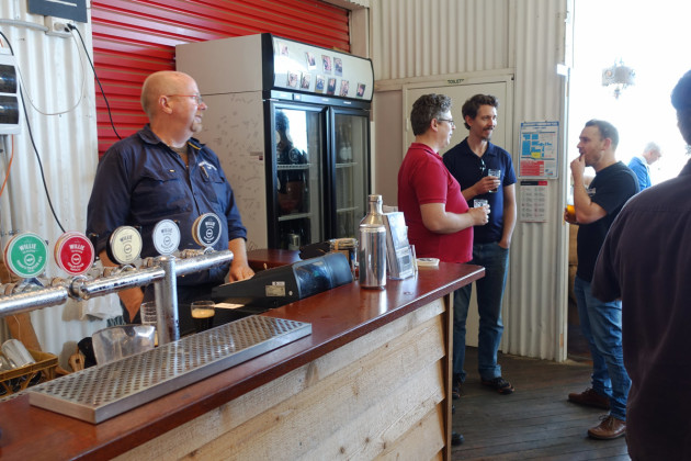 Could this be Willie behind the bar?
