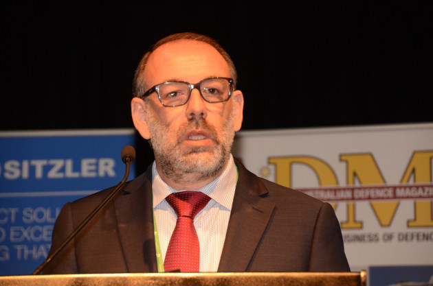 Max Kufner, Dep. VP & asset Management Services director - Maritime, Thales Australia. Credit: ADM DAvid Jones