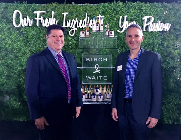 David Charles, GM of Birch & Waite and Peter Taitioko,MD or RMR Process, the company behind the design of the new facility.