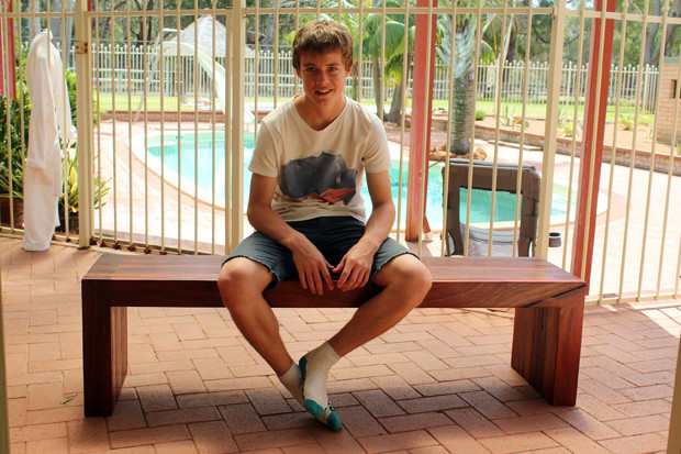 Restored Jarrah Bench