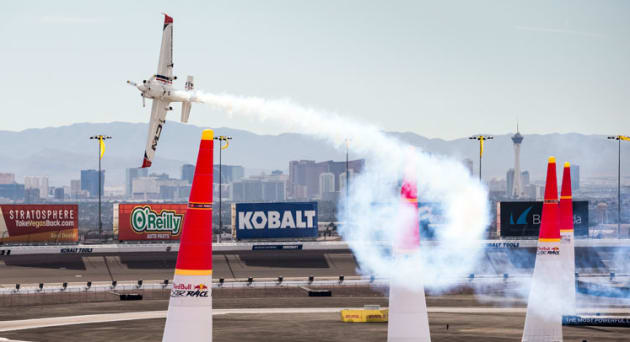 Matthias Dolderer successfully raced his Edge 540 to the 2016 World Championship title, but Matt Hall knows he has work ahead of him to make his new place a winner. (Chris Tedesco/Red Bull Content Pool)