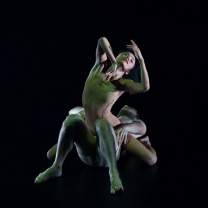 Charene Yap and Cass Mortimer Eipper in Parenthesis by Andonis Foniadakis.  Photo: Wendell Teodoro.