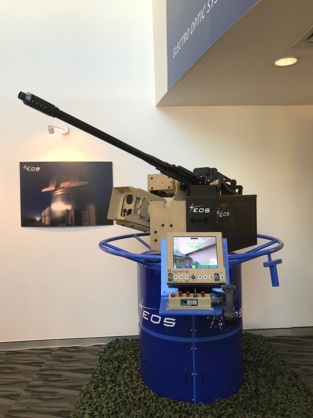 EOS 30mm RWS in the foyer of new Canberra facility, opened on 30.1.2018

Credit: ADM Katherine Ziesing
