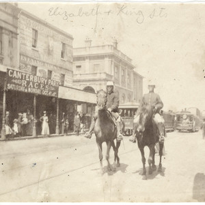 Elizabeth Street near King Street intersection