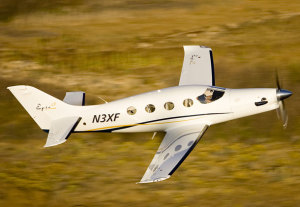 The Epic LT kit aircraft is soon to be replaced by the fully-certified E1000. (Epic Aircraft)