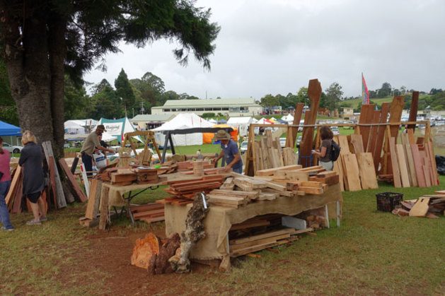 General view of the Expo site, Maleny Showgrounds.