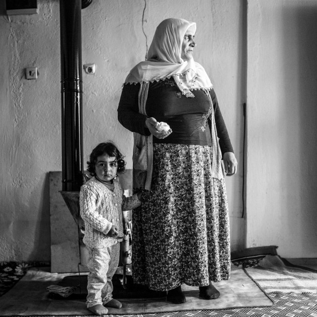 Fatma. Karasu Village, Turkey, 2015. "Peace means living together in peace."