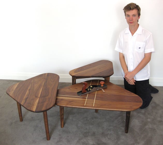 1960s Nest of Coffee Tables