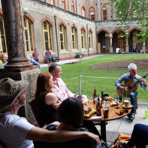 Just one of the fantastic outdoor performances in the Abbotsleigh Convent gardens.