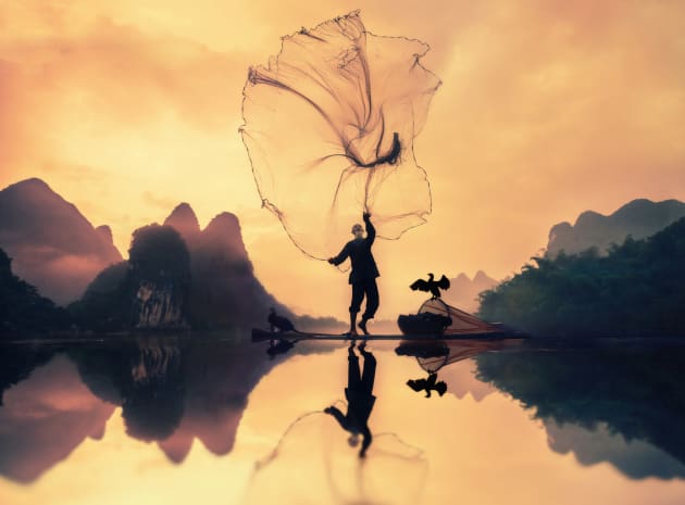 Fisherman, Khalid Alsabt, Winner, Saudi Arabia National Award, 2017 Sony World Photography Awards.