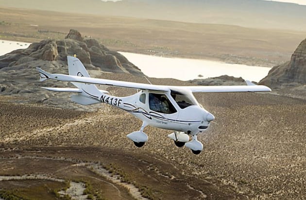 Flight Design's CTLS. (Loop/LoopTV)
