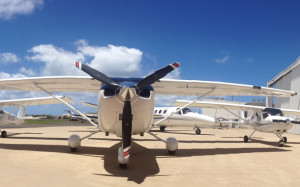 Part of Flight Options' training fleet. (Aeromil Pacific)