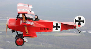 A Fokker DR.1 replica coming from New Zealand for Avalon 2015. (via AMDA)
