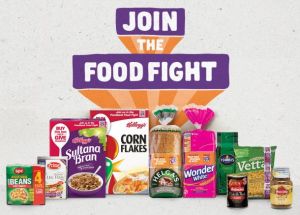 During August, a number of manufacturers will make a donation of product to Foodbank for every item purchased from the Food Fight range.