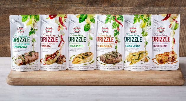Gourmet Garden Finishing Drizzle has launched in Coles in the chilled meat aisle.