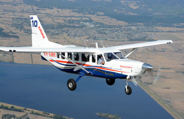 The Airvan 10 is designed to slot in between the Cessna T206H and the C208 Caravan series. (Steve Hitchen)