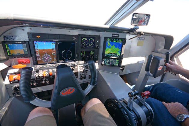 Airvan 10 instrument panel. (Steve Hitchen)