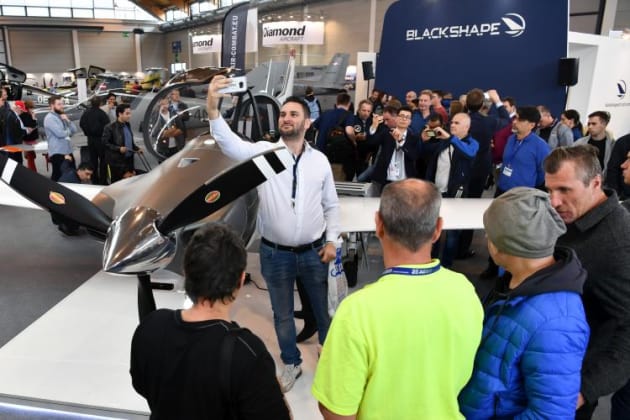 Blackshape unveiled their new BK160 Gabriel at AERO. (AERO)