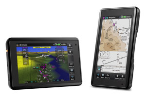 Garmin Aera 660 portable aviation GPS. (Garmin)
