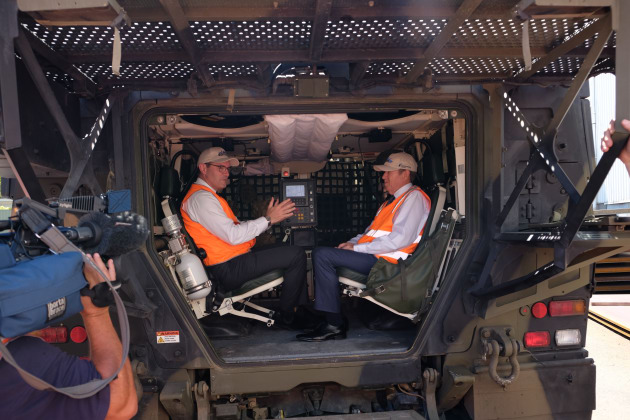 Rheinmetall has announced that Wollongong based Bisalloy Steel will produce the steel for their Boxer should their Land 400 bid be successful.

Credit: Rheinmetall
