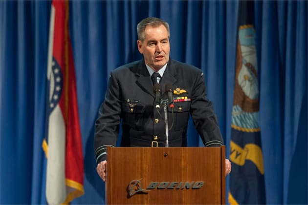 Former Chief of the Air Force Air Marshal Geoff Brown (Retd). (Boeing/Bruce Becker)