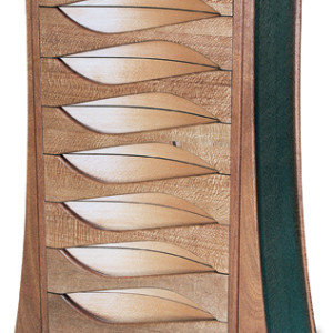 Gum Leaf chest, silky oak, beech