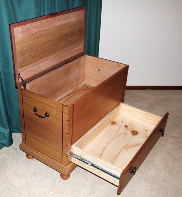 Recycled Timber Blanket Box