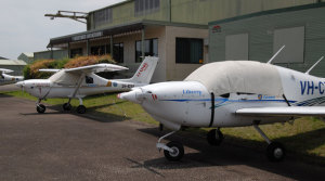 RA-Aus and GA aircraft share the same airspace at airports with D class towers. (Steve Hitchen)