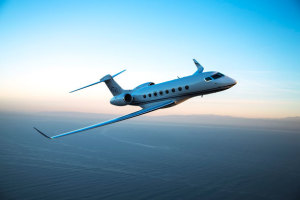 Gulfstream's G650ER business jet. (Gulfstream)