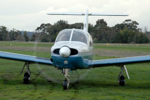 A Piper Arrow IV fitted with a constant-speed propeller. (Steve Hitchen)