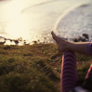 A still from one of Hailey Bartholomew's atmospheric videos. "From finding love-heart rocks on the beach to interviewing older couples on love, film is my favourite medium to tell a story," says Bartholomew.