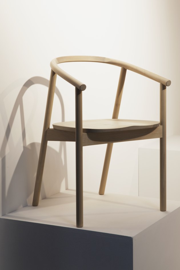 Hardwood Chair by James Mudge: The Hardwood chair has been designed to use minimal timber and have striking yet classic lines. Designed by James Mudge, it derives its inspiration from Scandinavian origins while adding his own identity to the piece. The hardwood chair has been designed for small batch production, the design focuses on economy of material as well as a clean contemporary aesthetic. As is the case with all his other work, the design focuses on sustainability both through economy of materials as well as through excellent craftsmanship. Mudge uses all the traditional jointing techniques, such as mortise and tenon and dovetail joints; when cut accurately these joints are much stronger than screws and modern knock-down fittings and if treated with care, products should last for generations.
